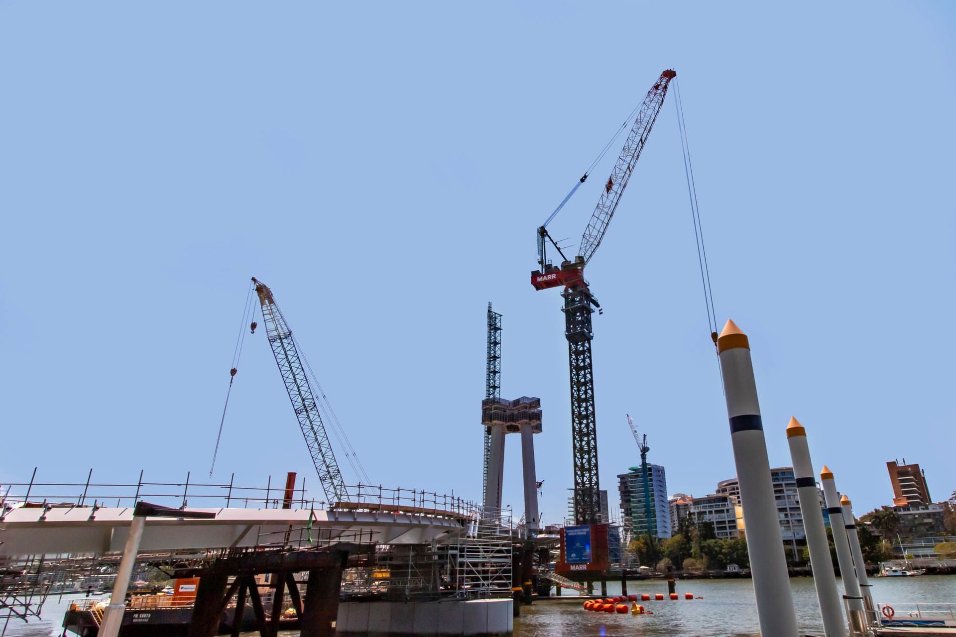 Kangaroo Bridge construction access systems for Green Bridges