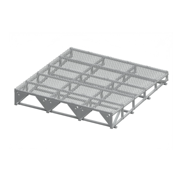 mesh platforms for chemical exposure sites