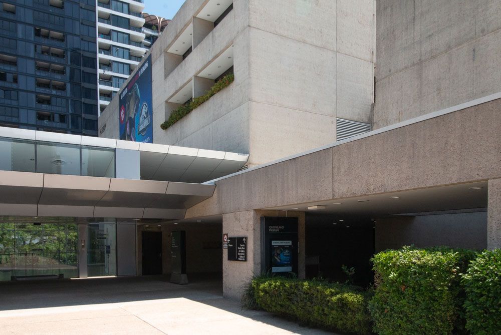 Facade maintenance access for QLD Art Gallery 