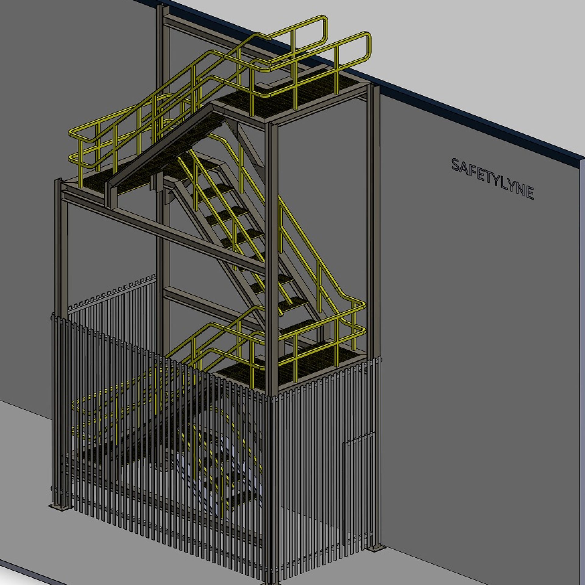 access stair tower