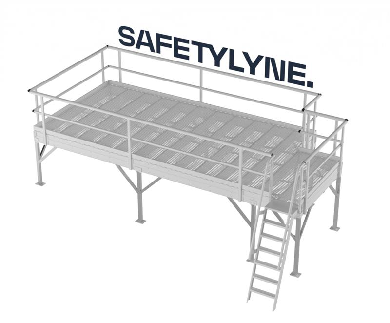 Custom-Engineered Structural Plant Deck  | Weltherweight Platform Design
