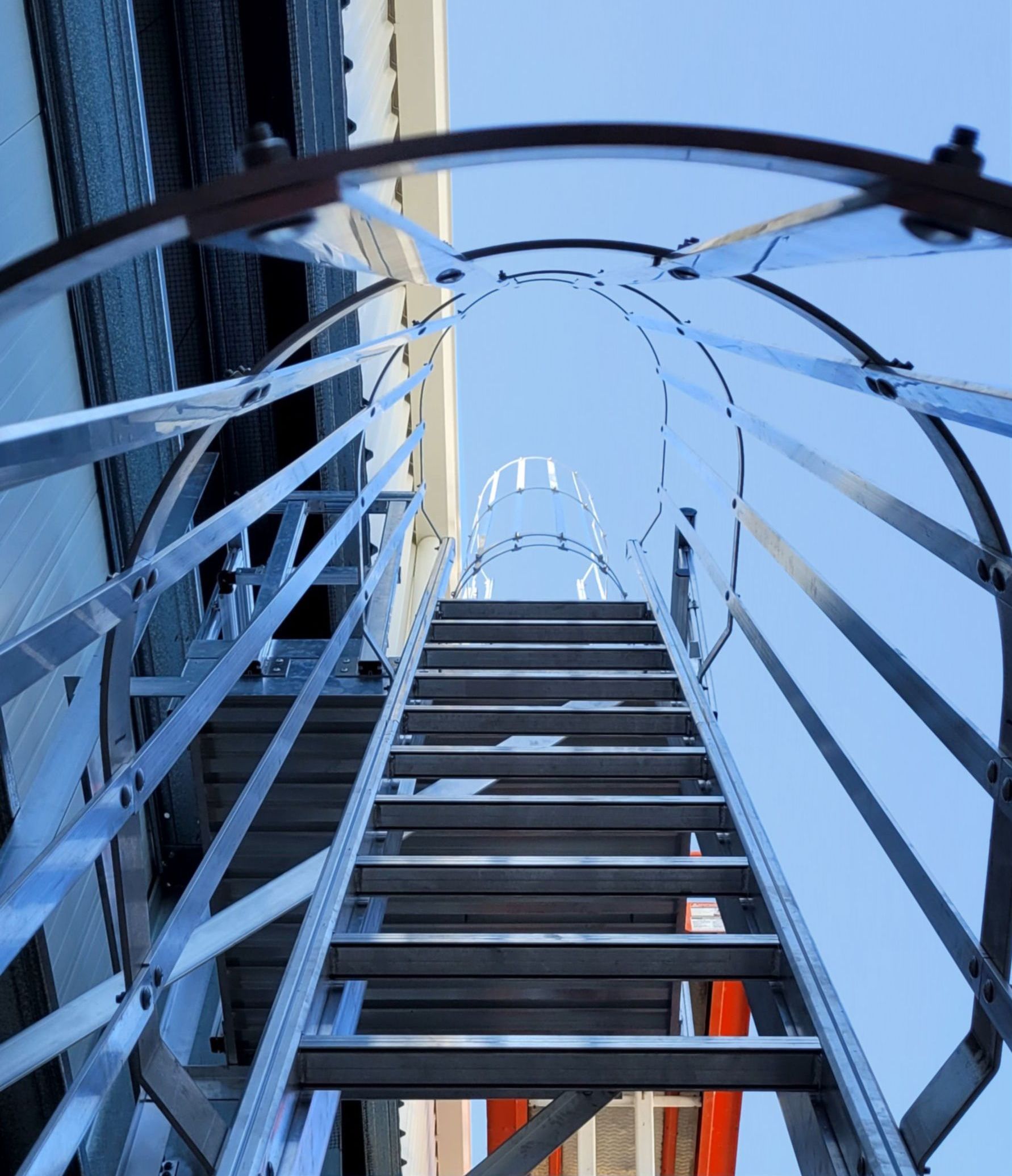 Fire Escape Ladder Installation