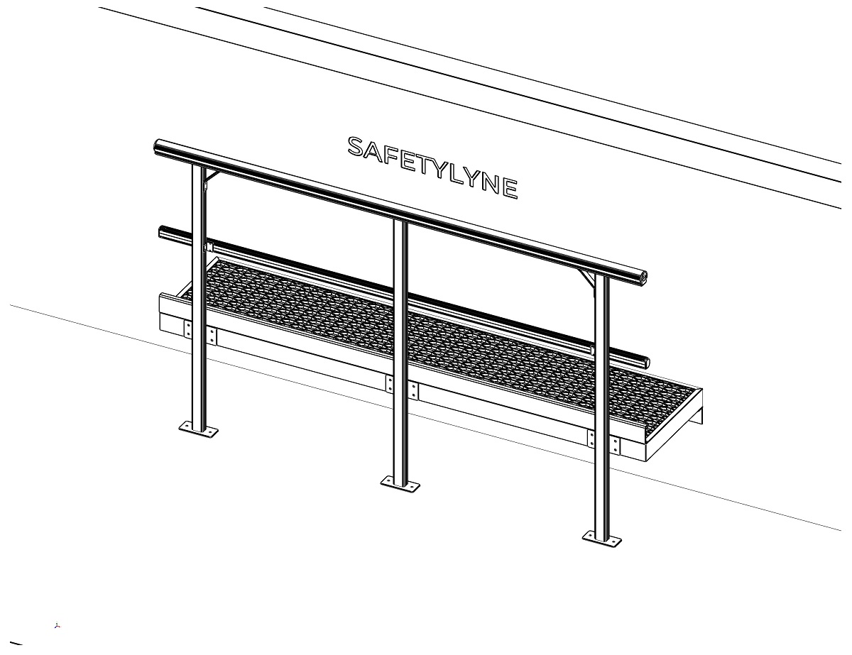 stairs design and manufacture sketch