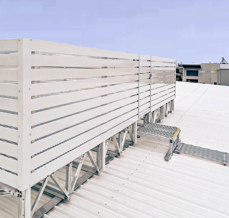 Rooftop Access platforms installation Australia
