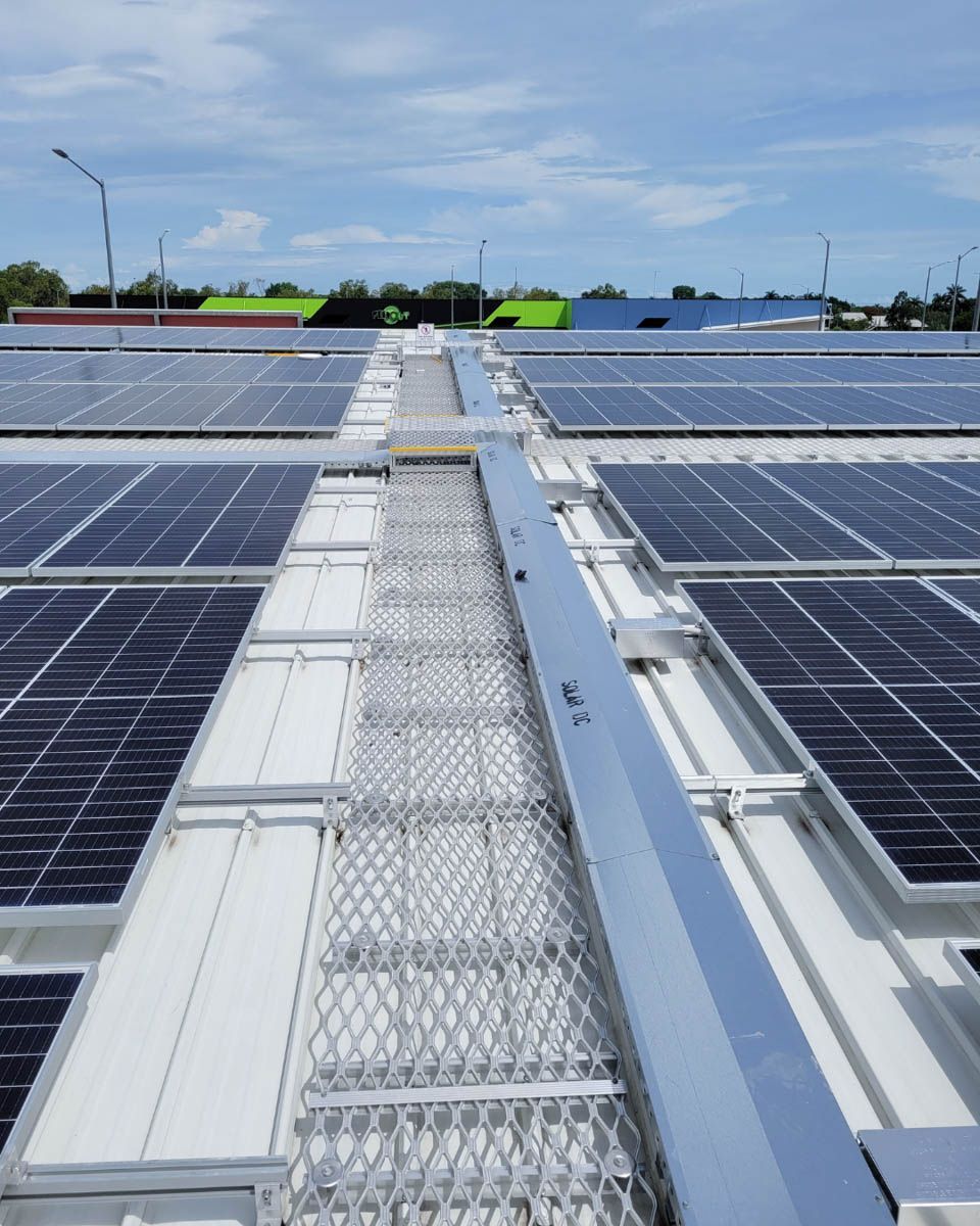 Solar panels maintenance access installation Australia
