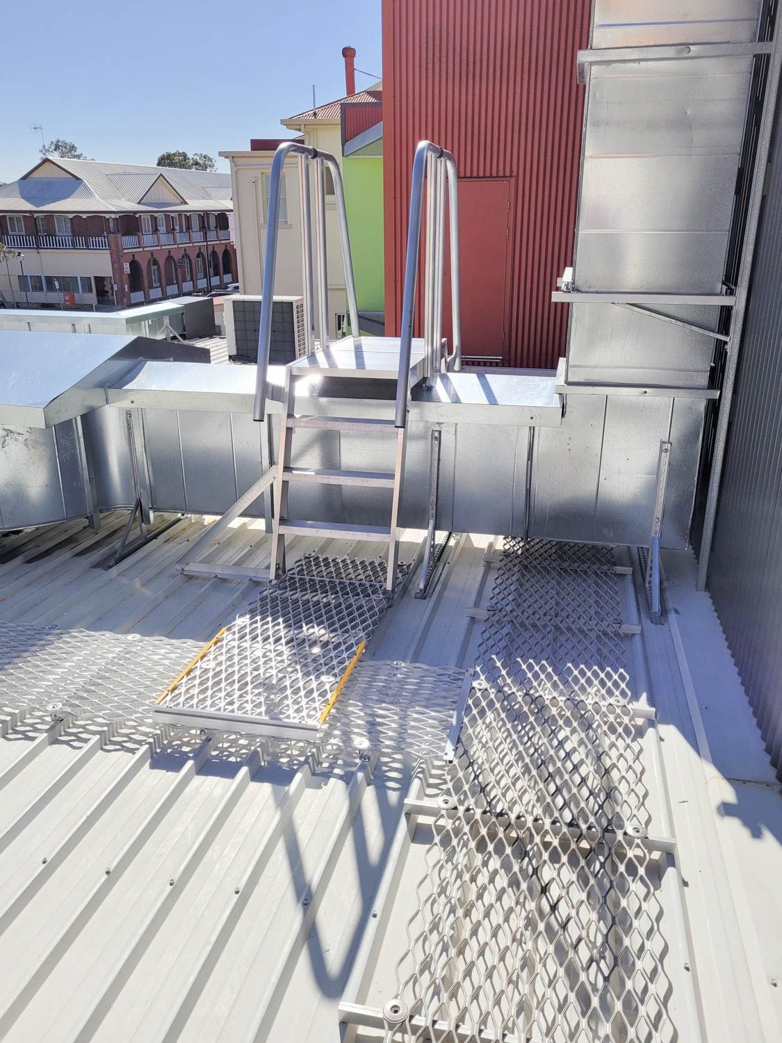 Roof Access Systems Installation in Victoria - roof walkways and stairs