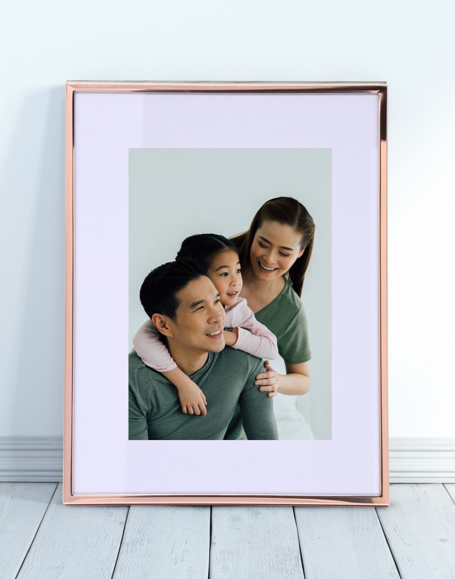 Rose Gold Photo Frame