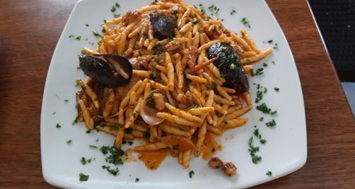 trofie sugo di pesce