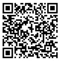 A black and white qr code on a white background.