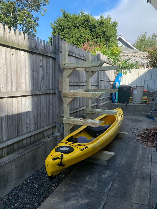 boat kayak rack (single side)