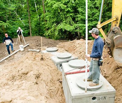 Surveying The Site — Hendersonville, NC — AAA Septic Service Inc.
