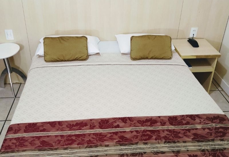 Cama casal do quarto Luxo casal