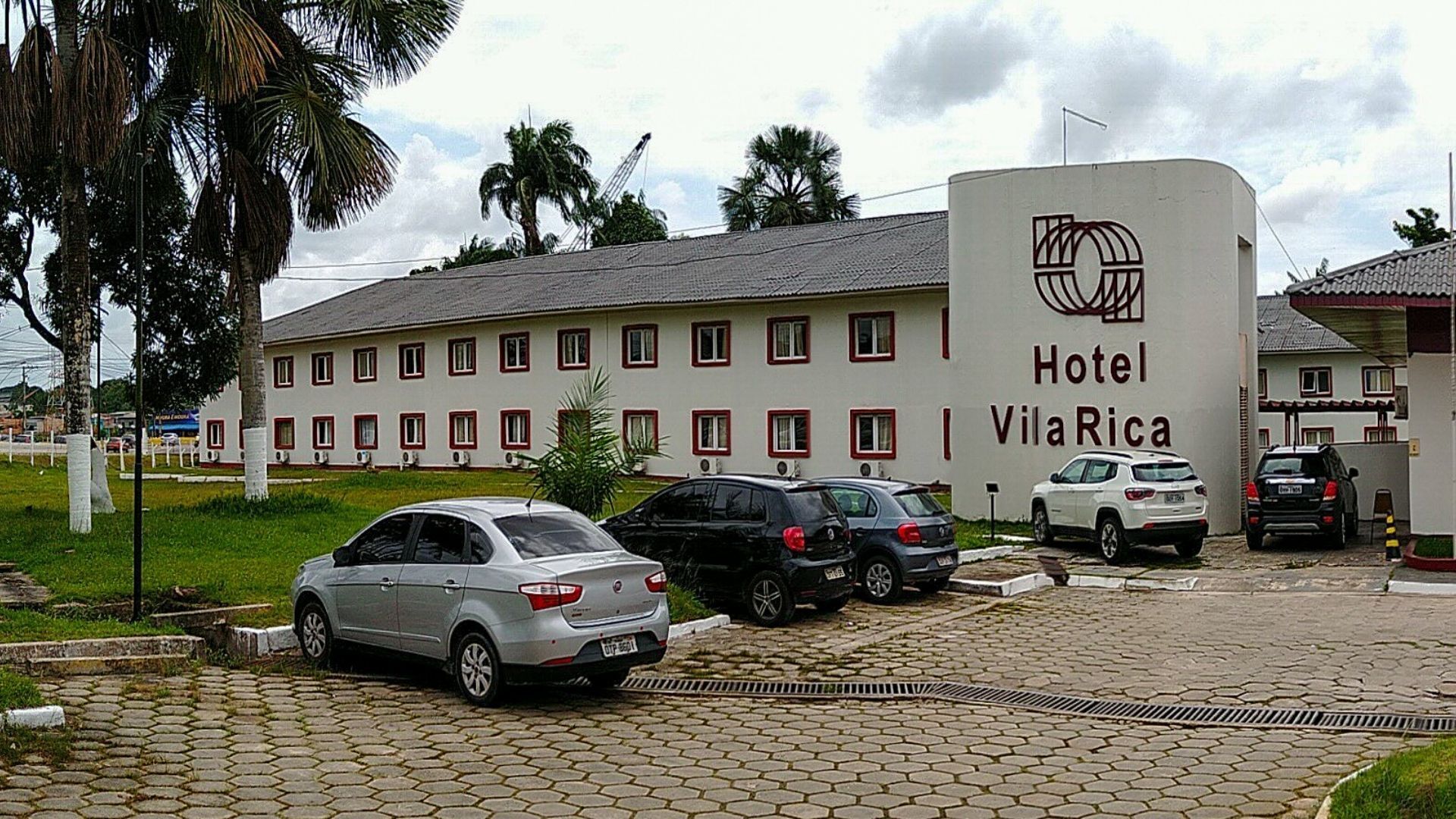 Estacionamento do hotel