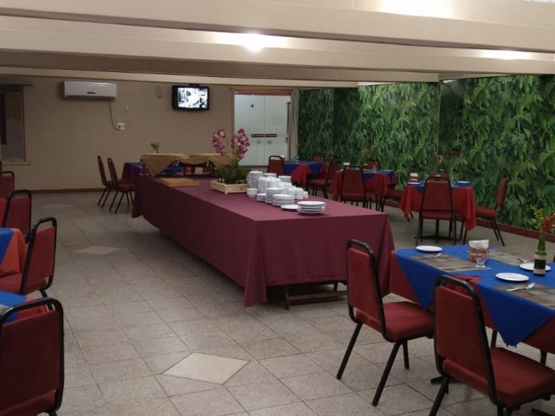 Visão geral do restaurante