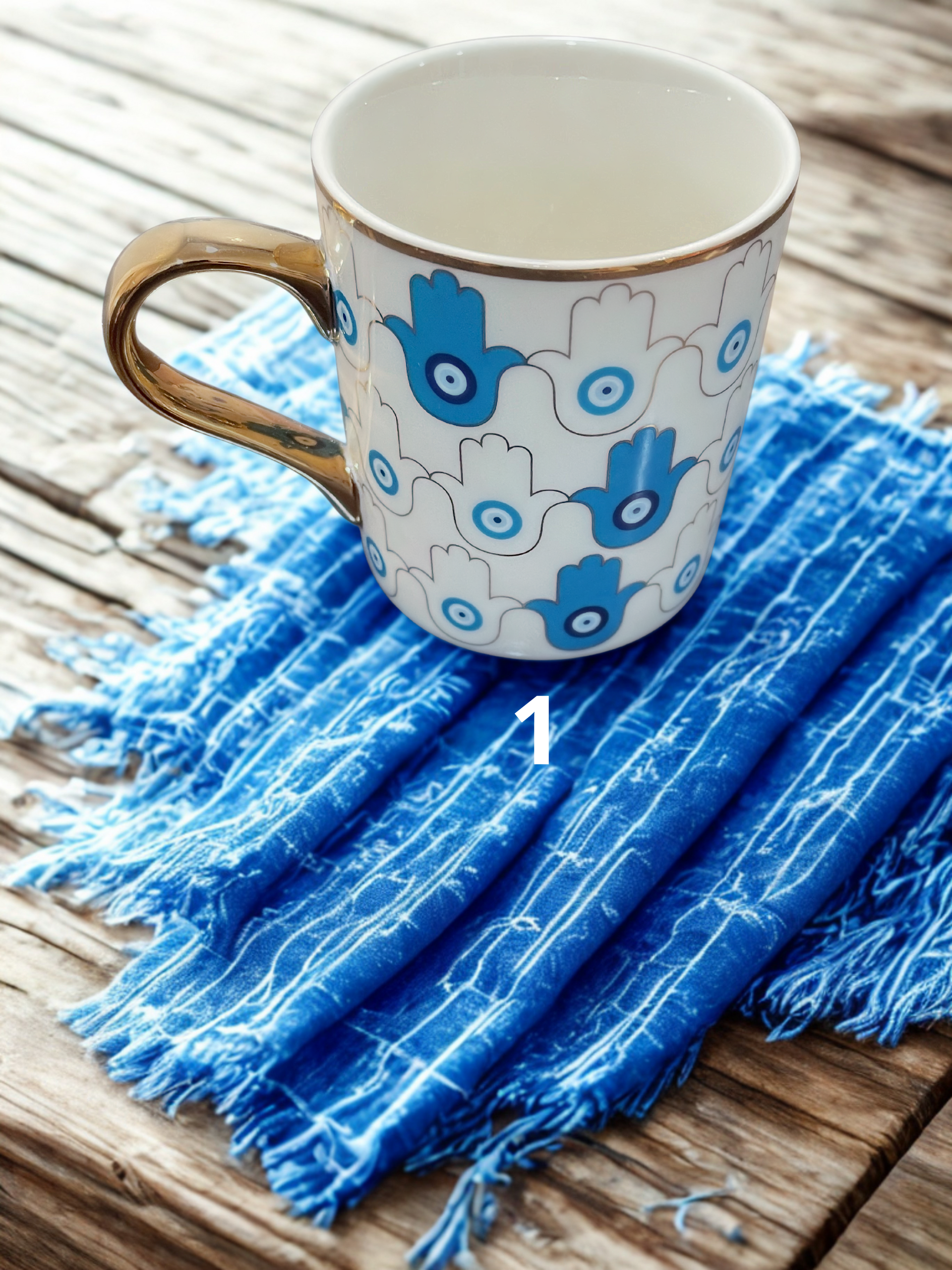 Evil Eye Ceramic Mug 10 oz