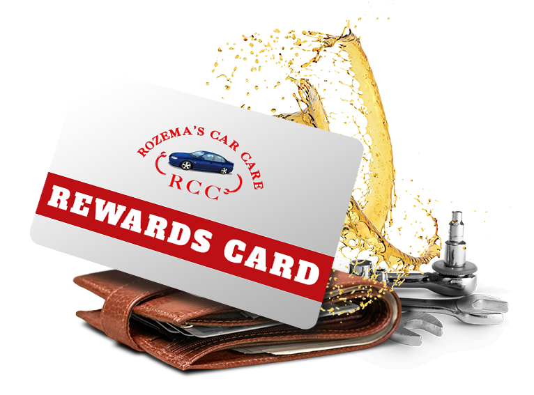 Rewards Card | Rozema's Car Care