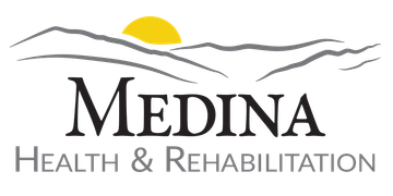 The logo for the transitional care center at morningview village