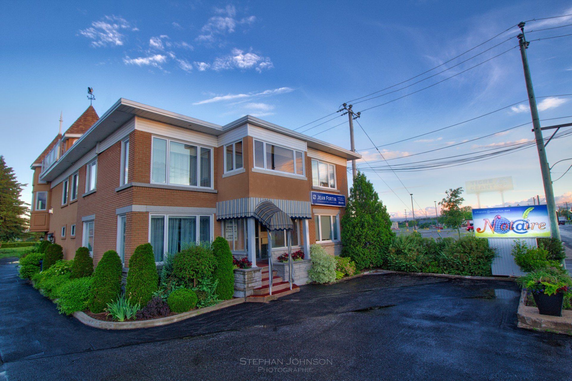 office building exterior view