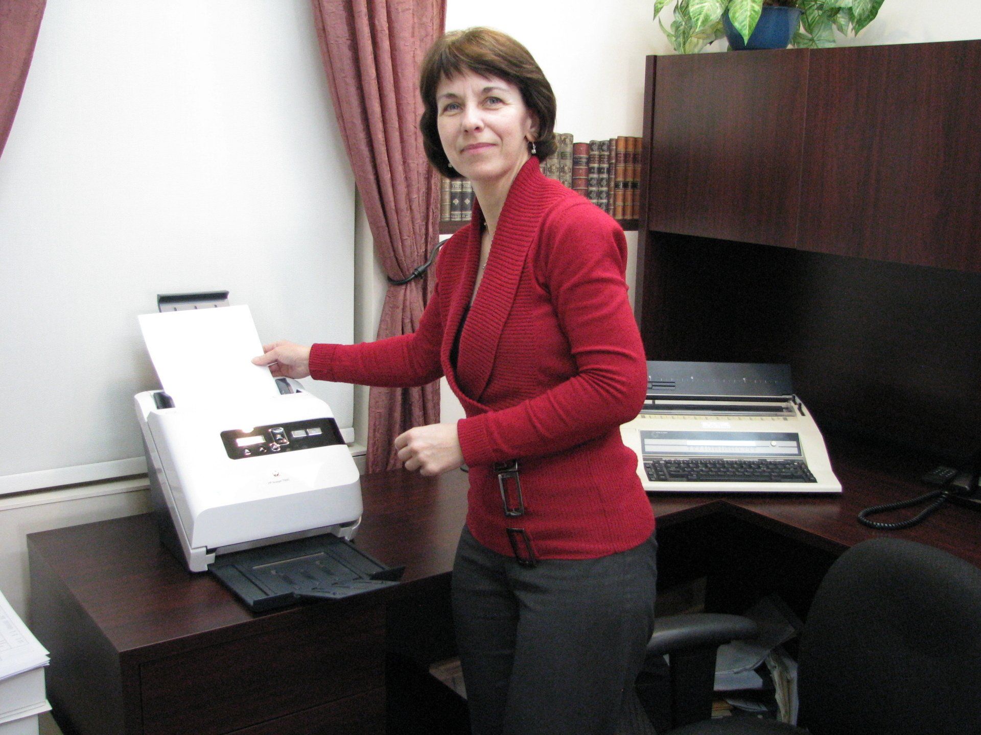 MADAME ÉLISE GODIN at office room