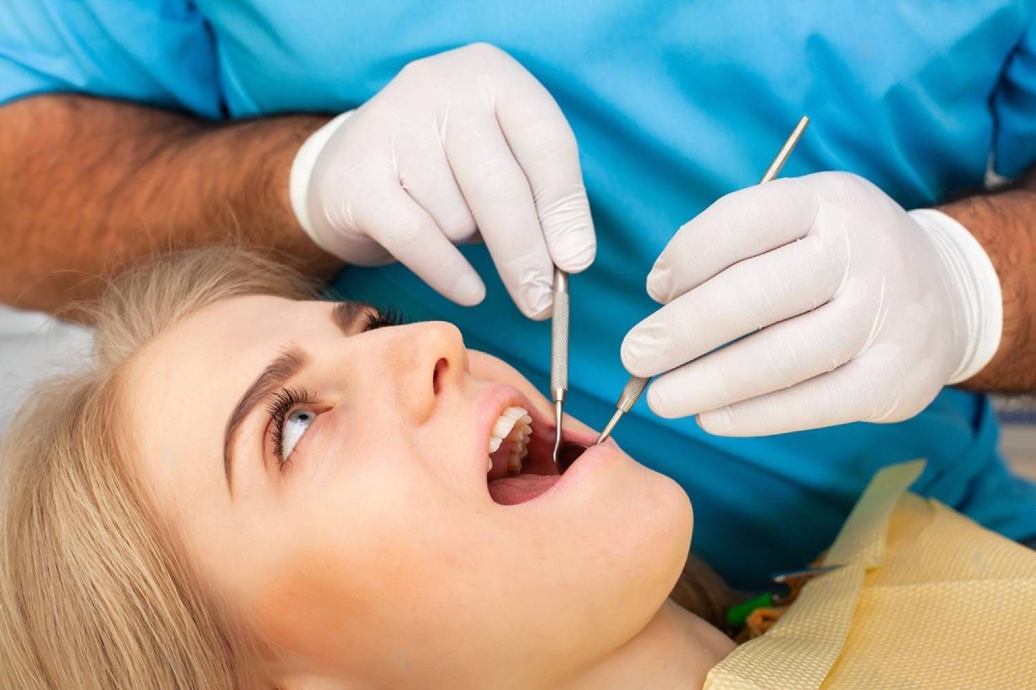 Woman Getting Teeth Worked on at Dentist | Adult and Pediatric Dentist in Missoula MT