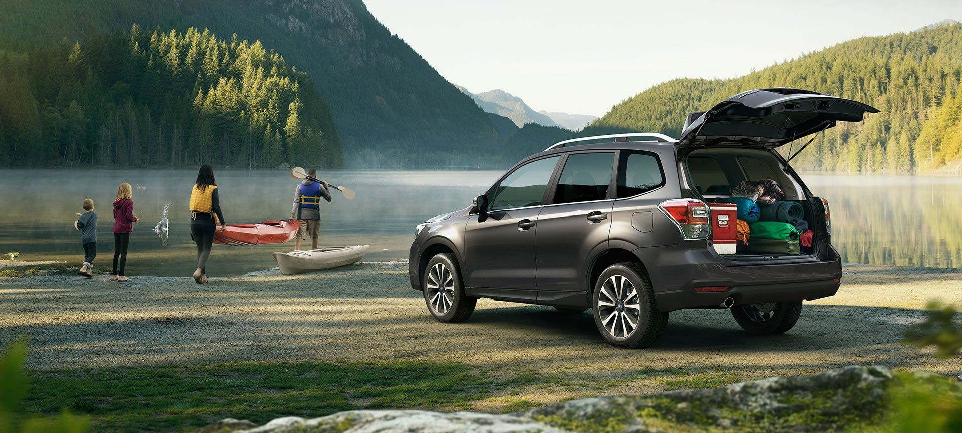 Subaru e canoe