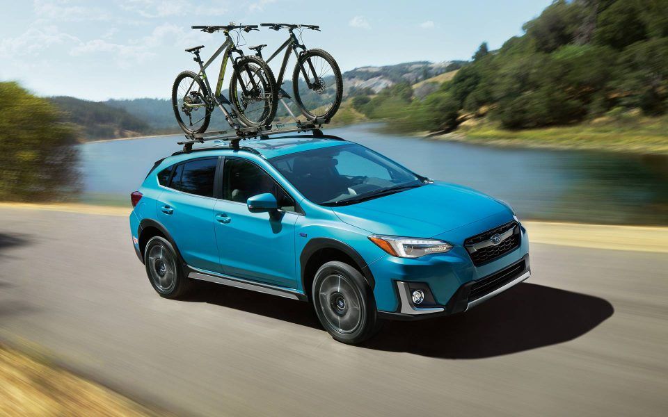 Subaru con biciclette