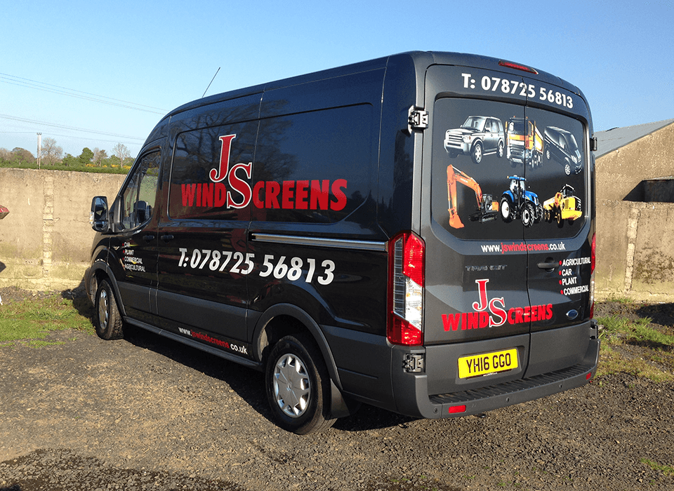 JS Windscreens vehicle