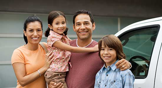 Family With Their Auto — Insurance in San Antonio, TX