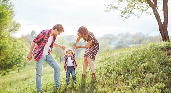 Couple With their Kid — Insurance in San Antonio, TX