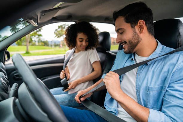 Couple Inside Car — Insurance in San Antonio, TX