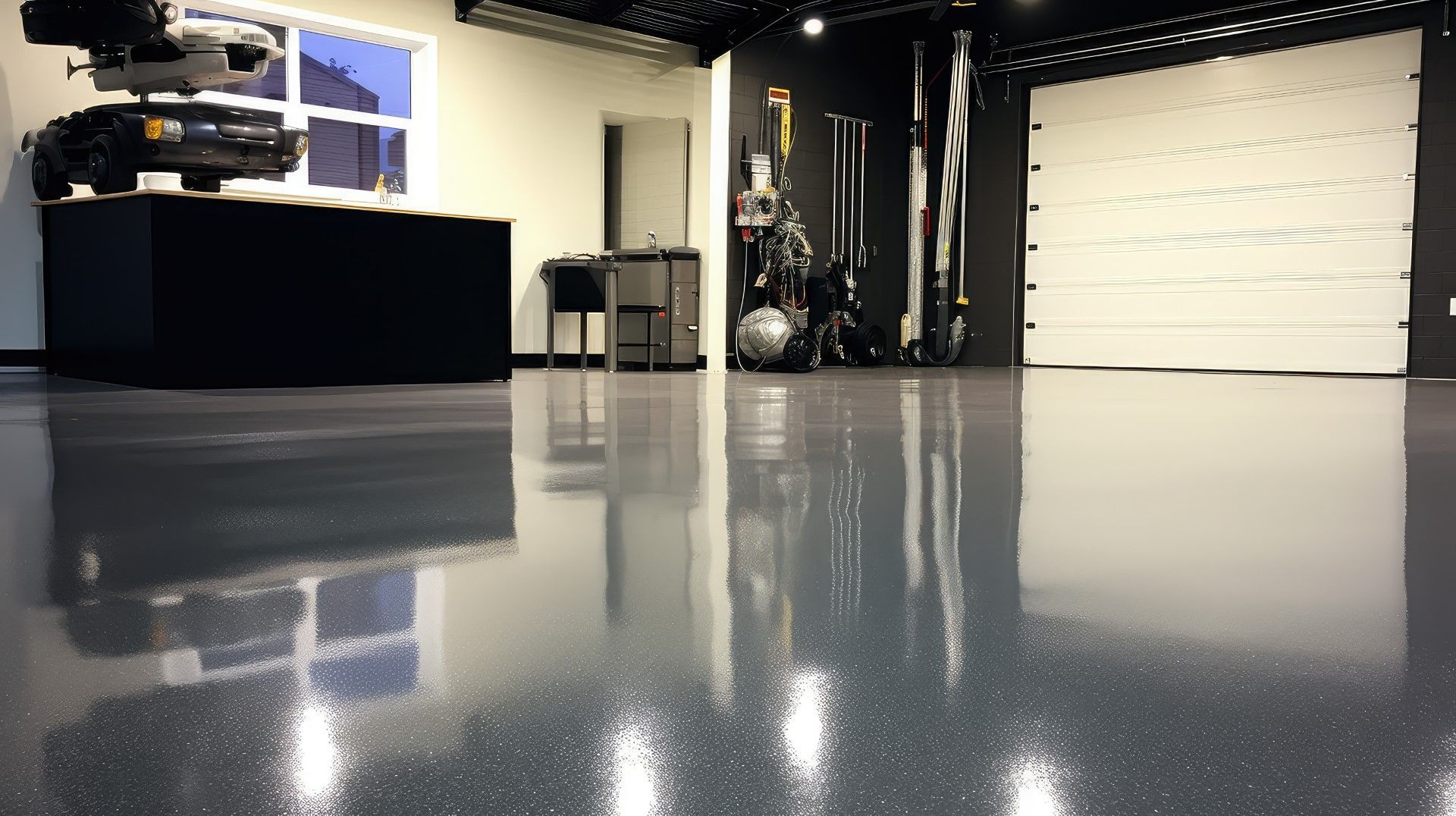 Metallic and Decorative epoxy flooring