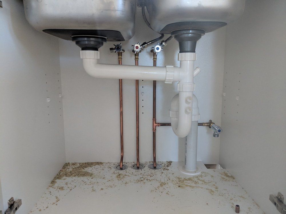 New Installed Sink — Antony Garrett Plumbing Services In Childers QLD