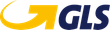 Un logo blu e giallo per gis su uno sfondo bianco