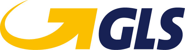 Un logo blu e giallo per gis su uno sfondo bianco