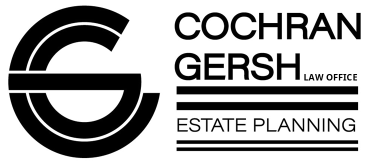 Logo for Cochran Gersh Law Office: a stylized
