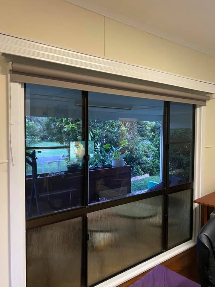 Rolled Up Blinds — Mareeba Floor Coverings Centre in Mareeba, QLD