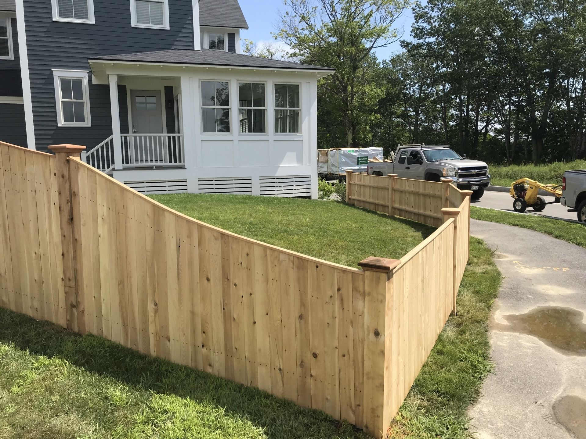 Vinyl, Wood and Aluminum Fence Installation in Buxton | Unique Fence Co.