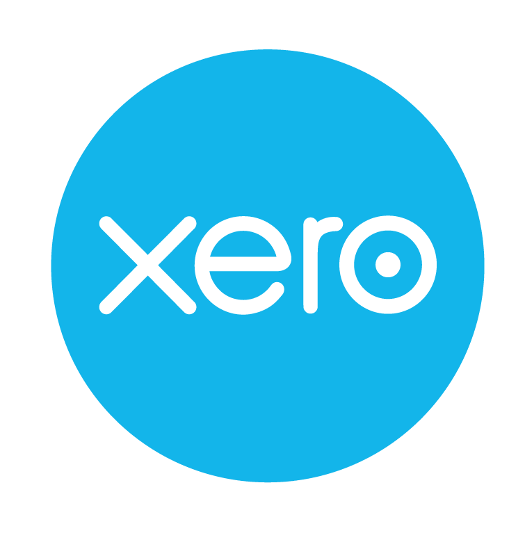 The word Xero in a blue circle