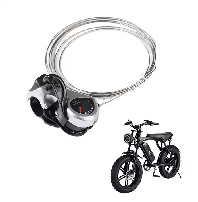 Fatbike versnelling bediening 7 speed shimano