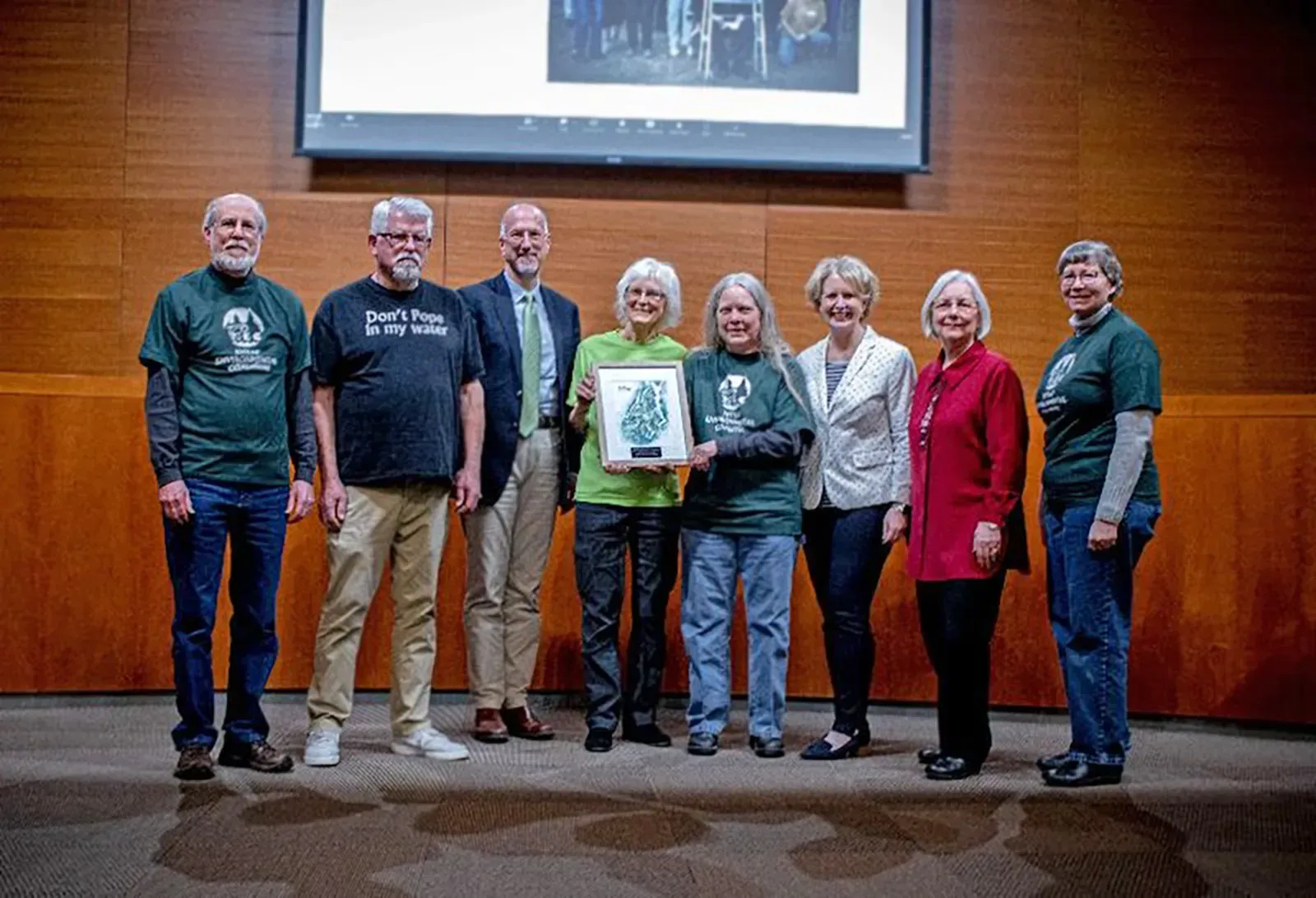 KEC received an Earth Day award from the Board of County Commissioners on 4-22-23. 