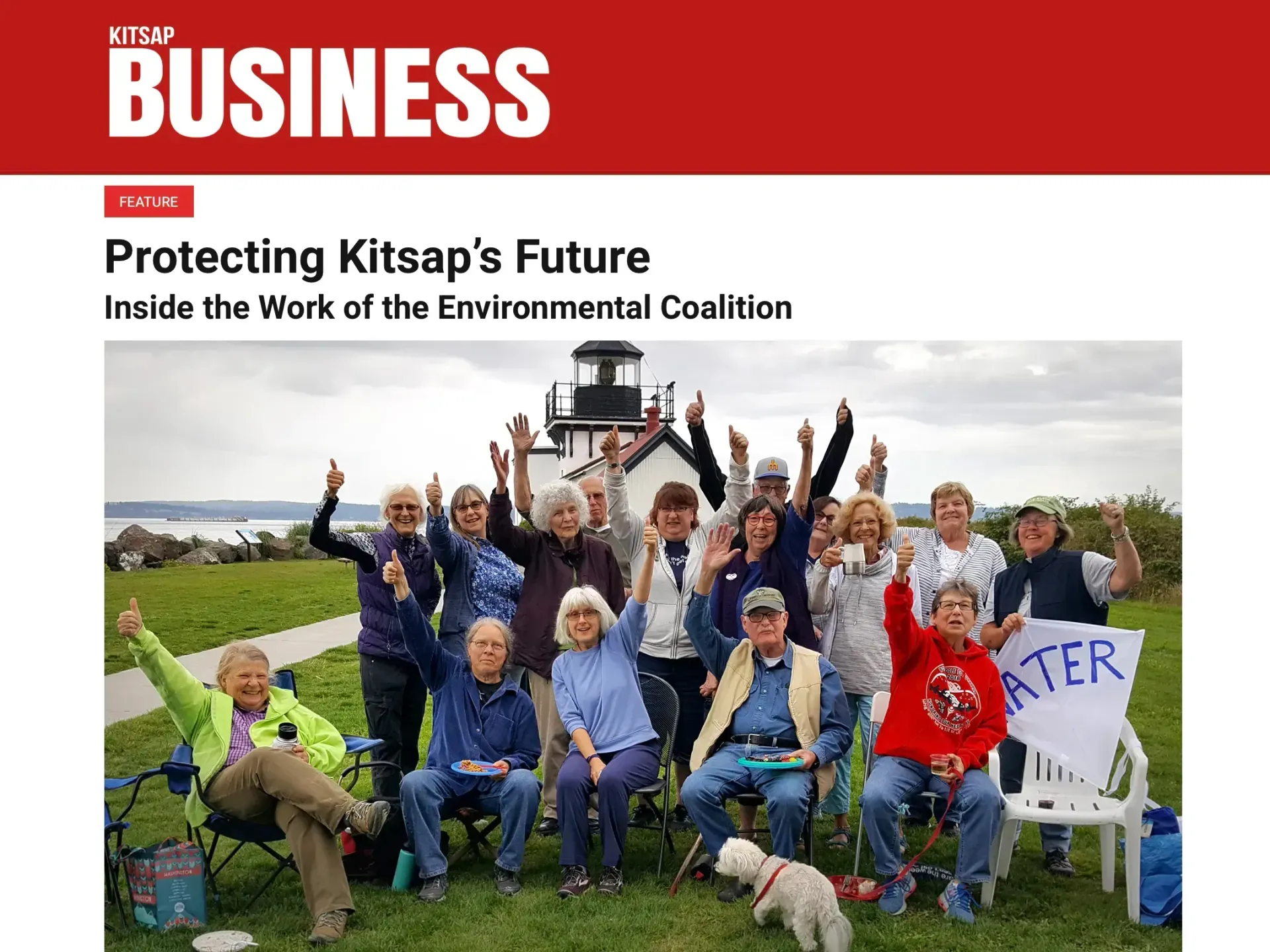 KEC founders celebrate at Point No Point