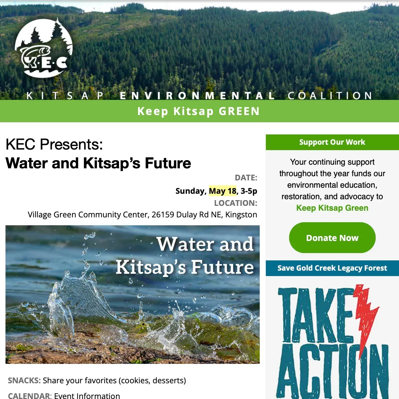 KEC July Newsletter Update