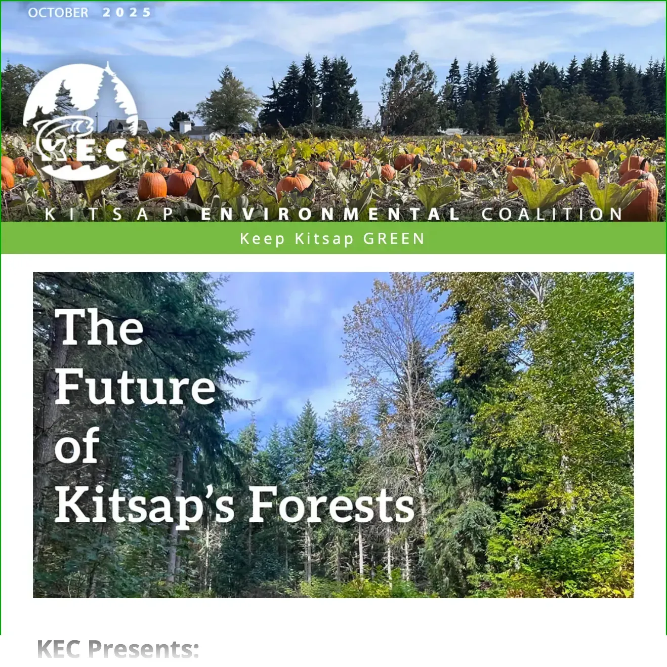 October 2025 Newsletter graphic