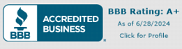 Bbb rating a+ accredited business