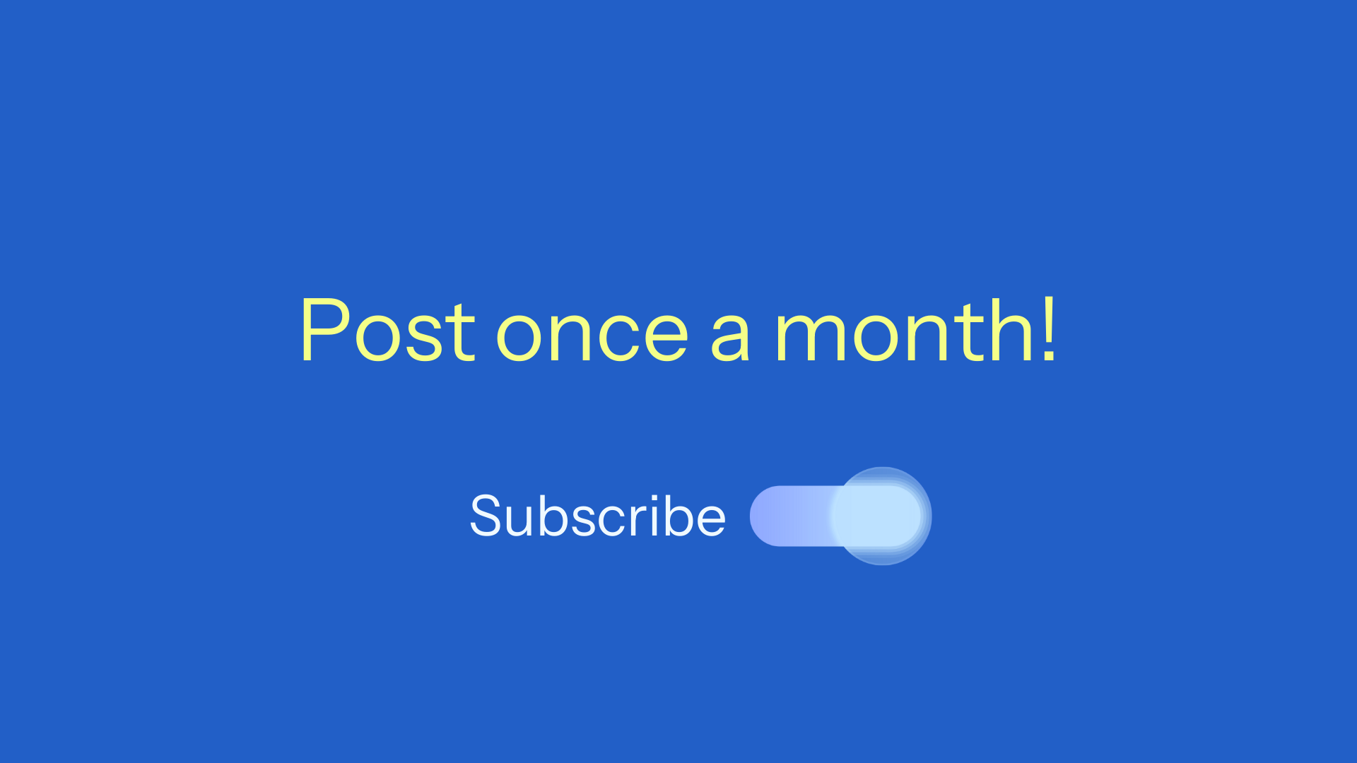 Vertical rectangle with pastel gradient background and centered blue play button.