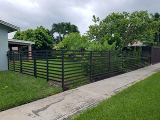 Decorative Fence — Wood Fencing Design in Miami, FL