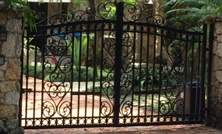 Galvanized Fence — Galvanized Fence Set in Miami, FL