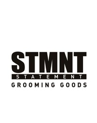 STMN T Grooming Goods logo in black and white.