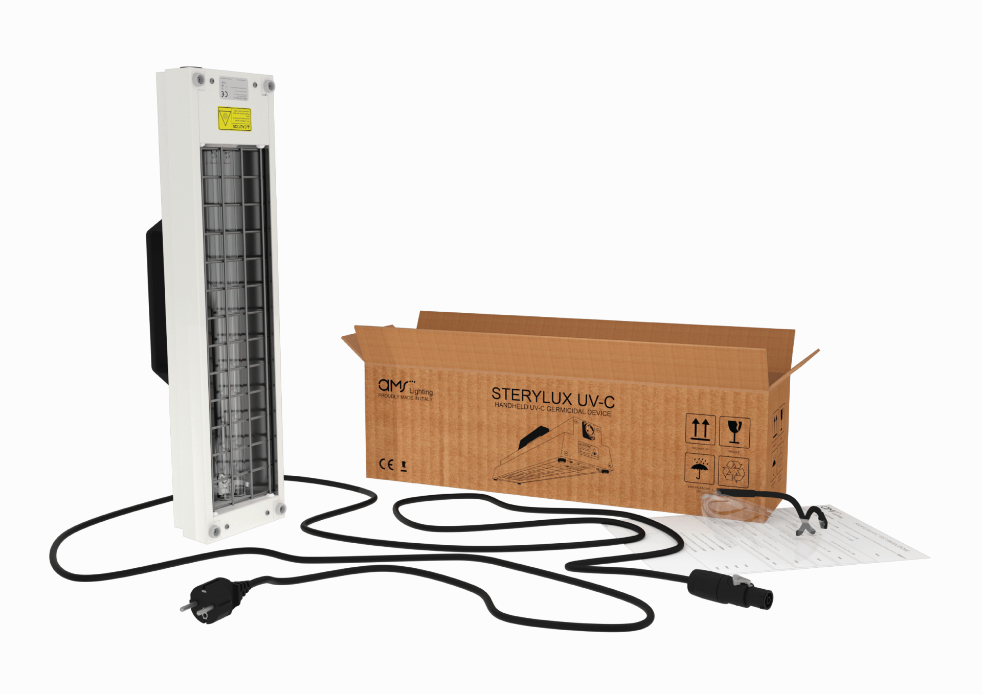 Sterylux UV-C, Sterylux, Virus, Microrganismi, UVC, radiazione UVC, Batteri, Muffe, Sterilizzazione, Sterilizzazione UVC