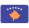 Flagge des Kosovo, blauer Hintergrund mit einer goldenen Karte des Landes, umgeben von sechs weißen Sternen.